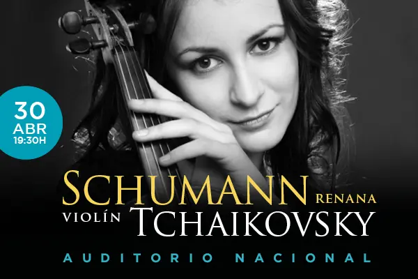 «Renana» de Schumann y Violín Tchaikovsky