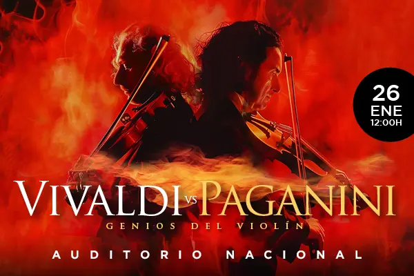 Vivaldi vs Paganini: Genios del Violín