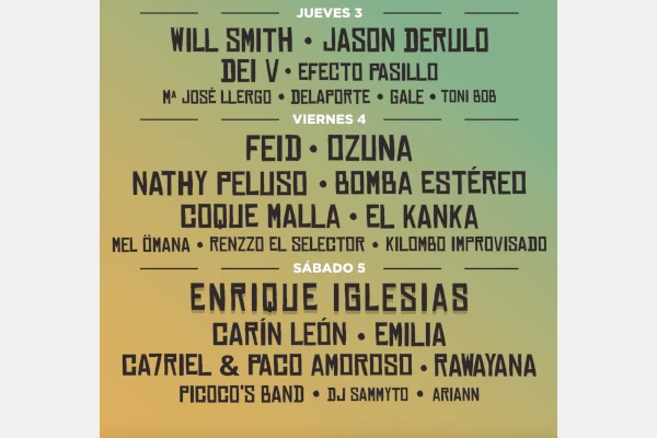 Granca Live Fest 2025 - Abono 2 días - Jueves y Sábado