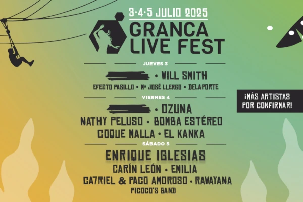 Granca Live Fest 2025 - Abono 2 días - Jueves y Sábado